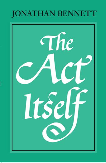 The Act Itself book cover