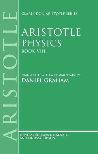 Physics, Book VIII book cover