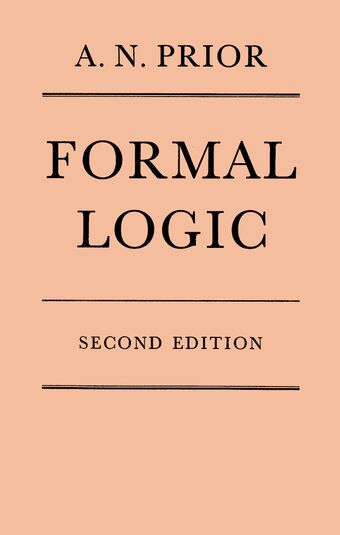 Formal Logic book cover