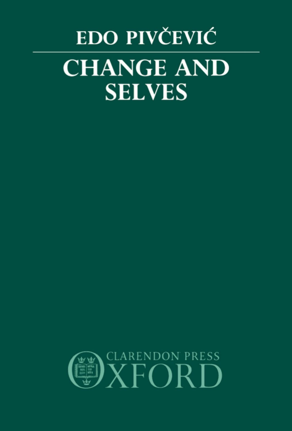 Change and Selves book cover