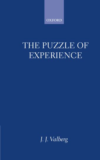 The Puzzle of Experience book cover