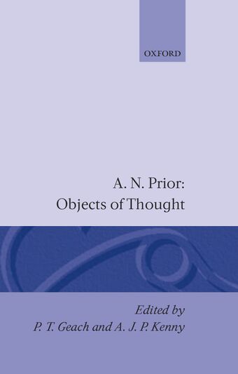 Objects of Thought book cover
