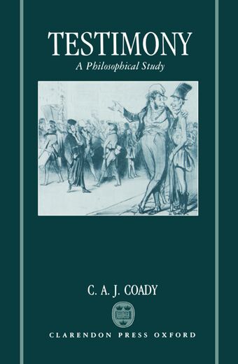 Testimony book cover