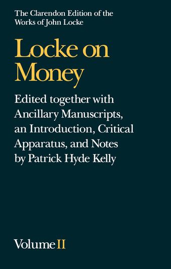 The Clarendon Edition of the Works of John Locke book cover