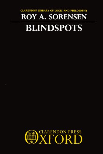 Blindspots book cover