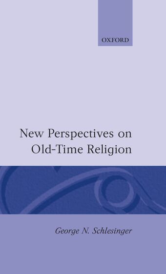 New Perspectives on Old-Time Religion book cover