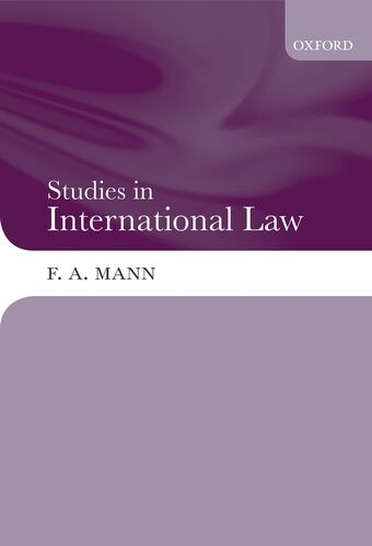 Studies in International Law book cover