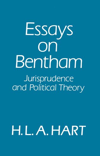 Essays on Bentham book cover