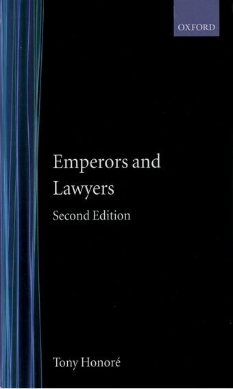 Emperors and Lawyers book cover