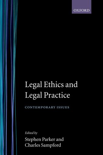 Legal Ethics and Legal Practice book cover