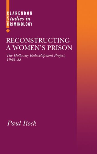 Reconstructing a Women's Prison book cover