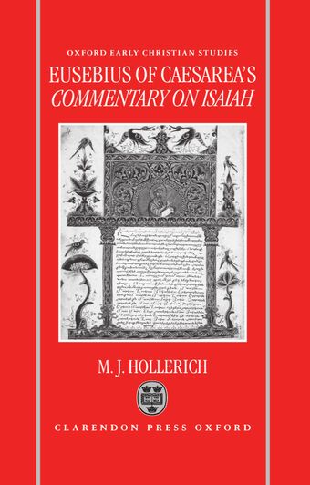 Eusebius of Caesarea's Commentary on Isaiah book cover