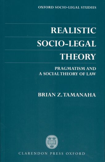 Realistic Socio-Legal Theory book cover