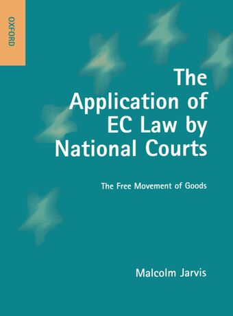 The Application of EC Law by National Courts book cover