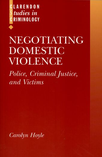 Negotiating Domestic Violence book cover
