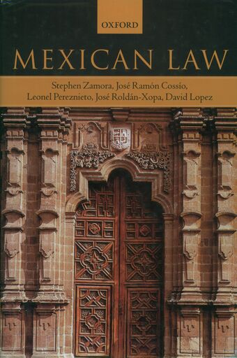 Mexican Law book cover