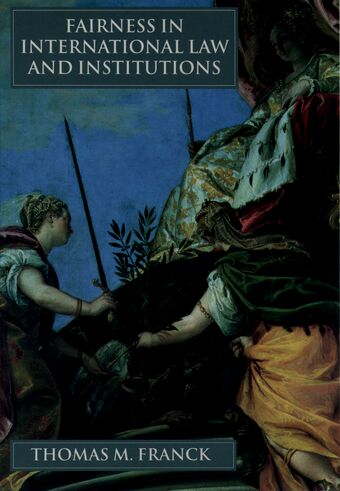 Fairness in International Law and Institutions book cover