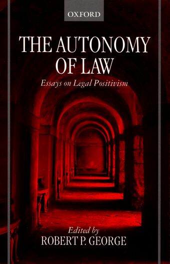 The Autonomy of Law book cover