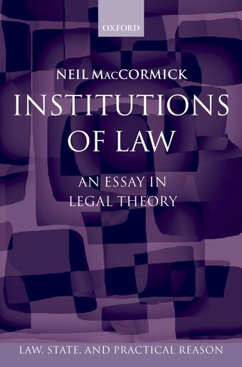 Institutions of Law book cover