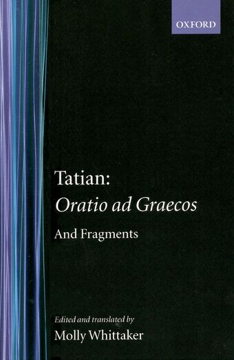 Oratio ad Graecos and fragments book cover