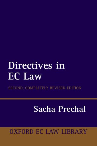 Directives in EC Law book cover