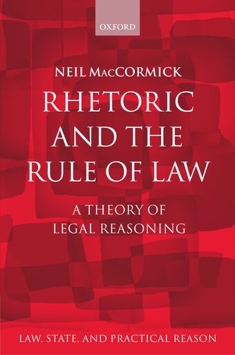 Rhetoric and the Rule of Law book cover