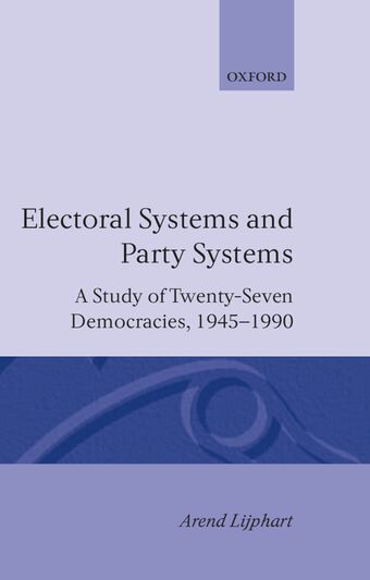 Electoral Systems and Party Systems book cover
