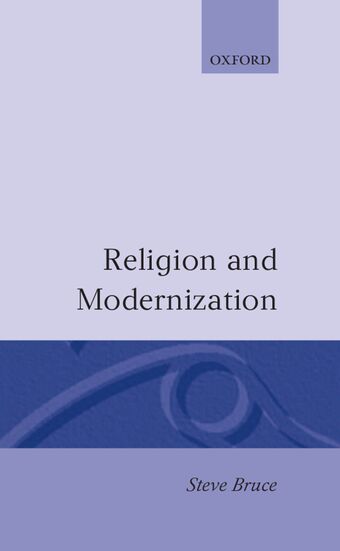 Religion and Modernization book cover