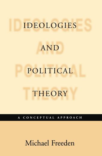 Ideologies and Political Theory book cover