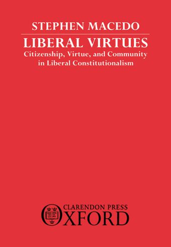 Liberal Virtues book cover