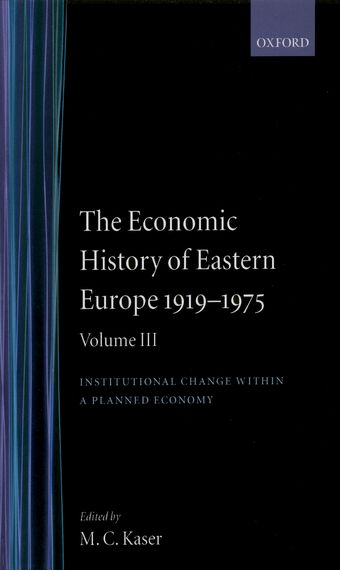 The Economic History of Eastern Europe 1919-75 book cover