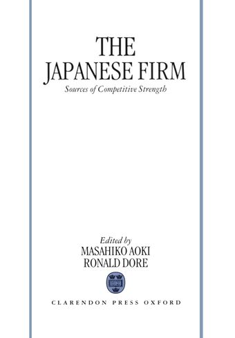 The Japanese Firm book cover