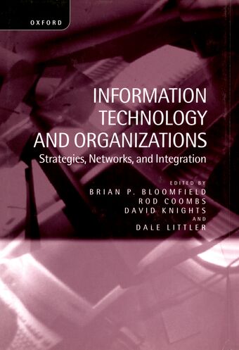 Information Technology and Organizations book cover