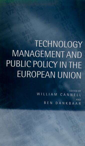 Technology Management and Public Policy in the European Union book cover