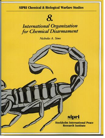 International Organization for Chemical Disarmament book cover