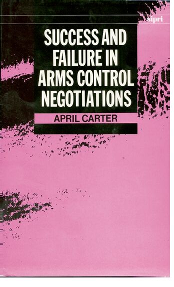 Success and Failure in Arms Control Negotiations book cover