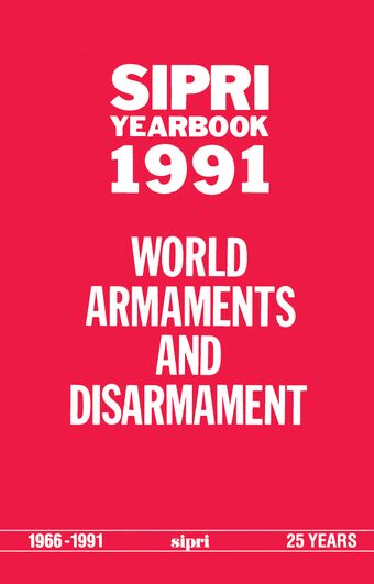 SIPRI Yearbook 1991 book cover