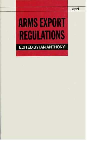 Arms Export Regulations book cover
