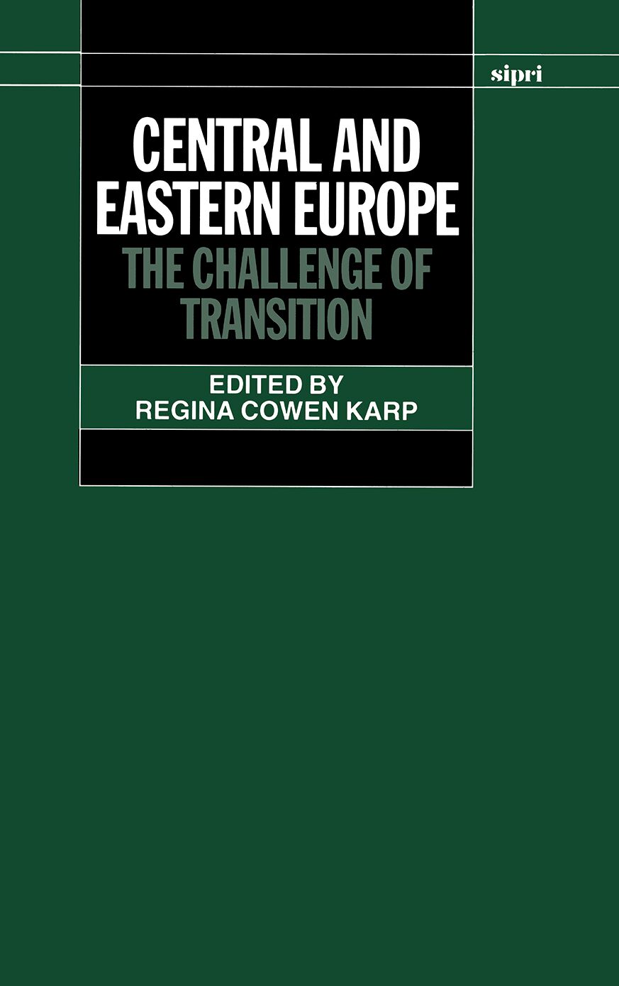Central and Eastern Europe book cover