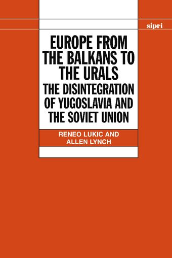 Europe from the Balkans to the Urals book cover