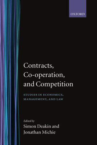 Contracts, Co-operation, and Competition book cover