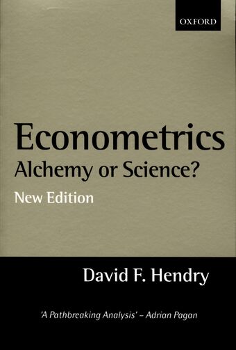 Econometrics: Alchemy or Science? book cover
