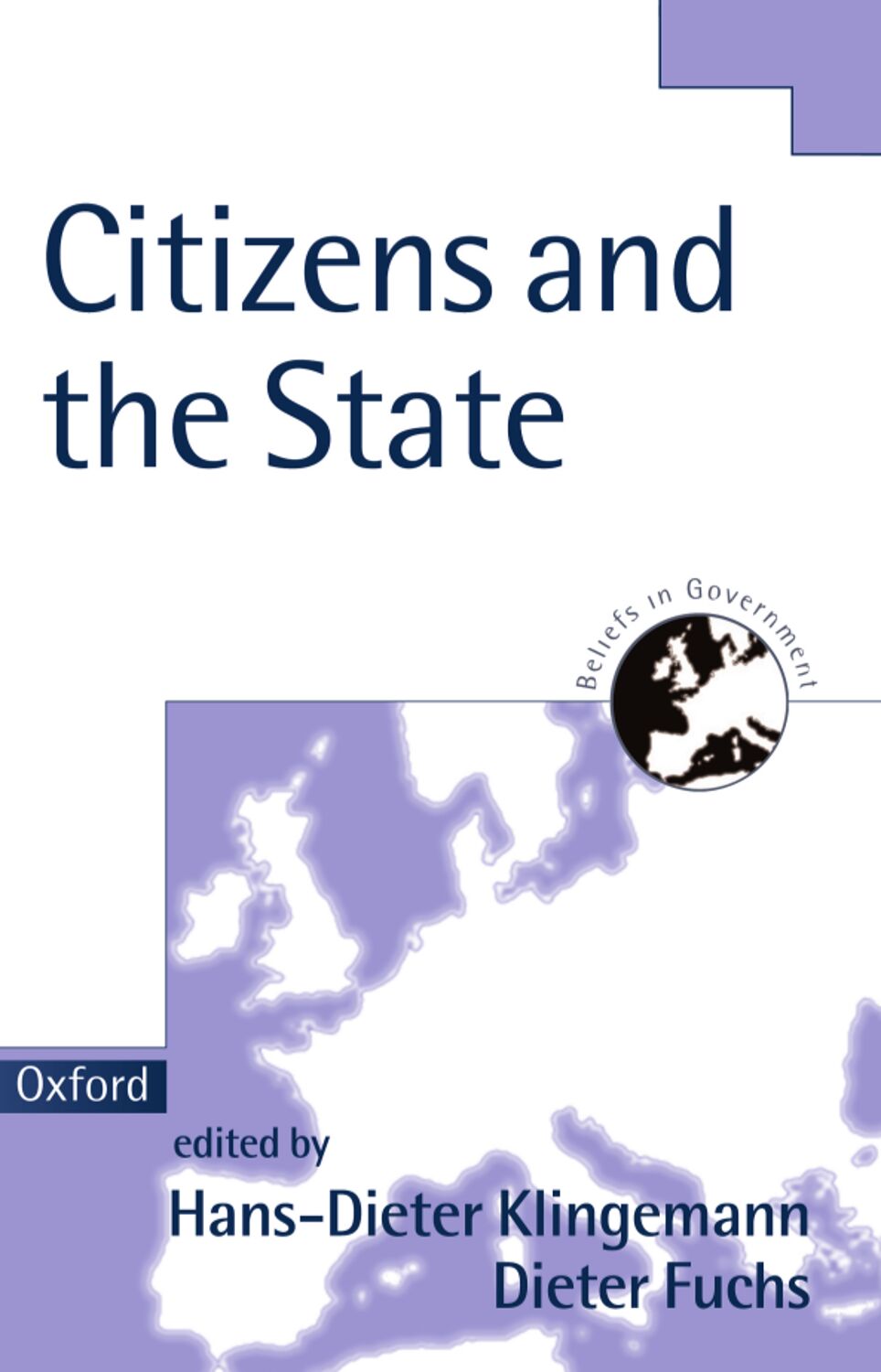 Citizens and the State book cover