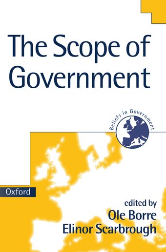 The Scope of Government book cover