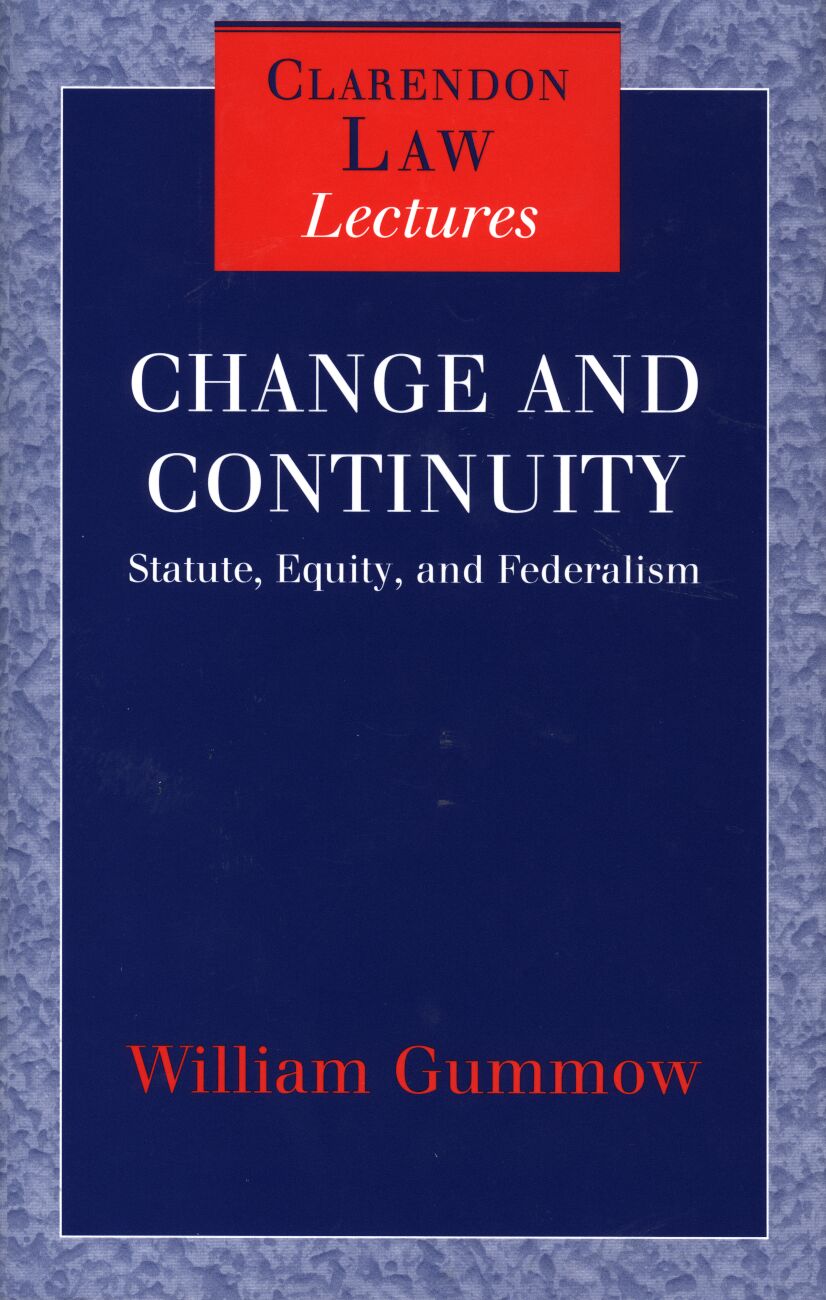 Change and Continuity book cover