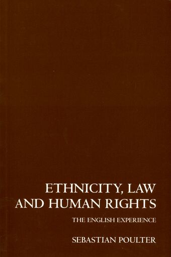 Ethnicity, Law and Human Rights book cover