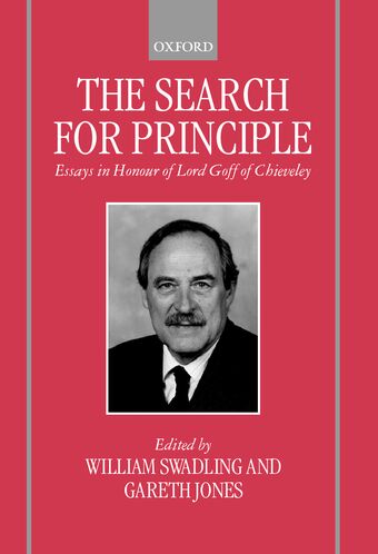 The Search for Principle book cover