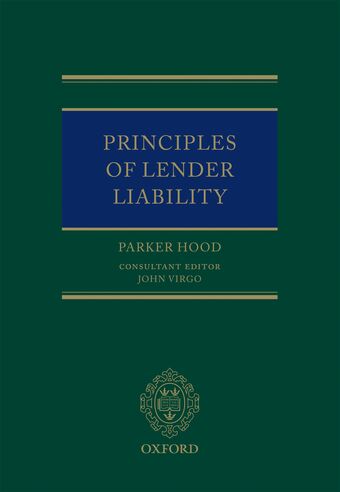 Principles of Lender Liability book cover