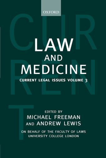 Law and Medicine book cover