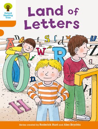 ORT Biff, Chip and Kipper Stories Decode and Develop Level 6 Land of Letters book cover